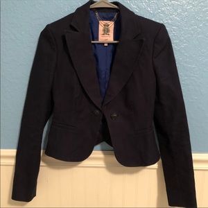 Juicy couture navy blazer 6 small